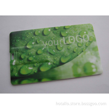 Credit Card USB Flash Disk by Wood